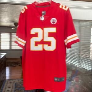 Kansas City Chiefs Edwards-Helare # 25 football jersey
